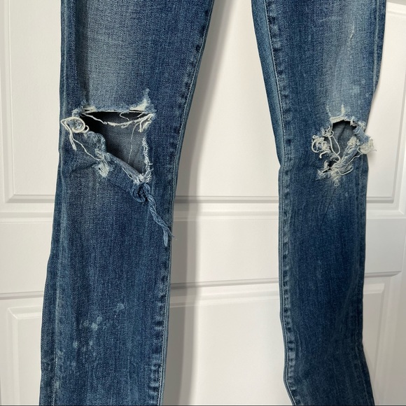 Citizens of Humanity Distressed Rocket Hugh Rise Skinny - Picture 9 of 9